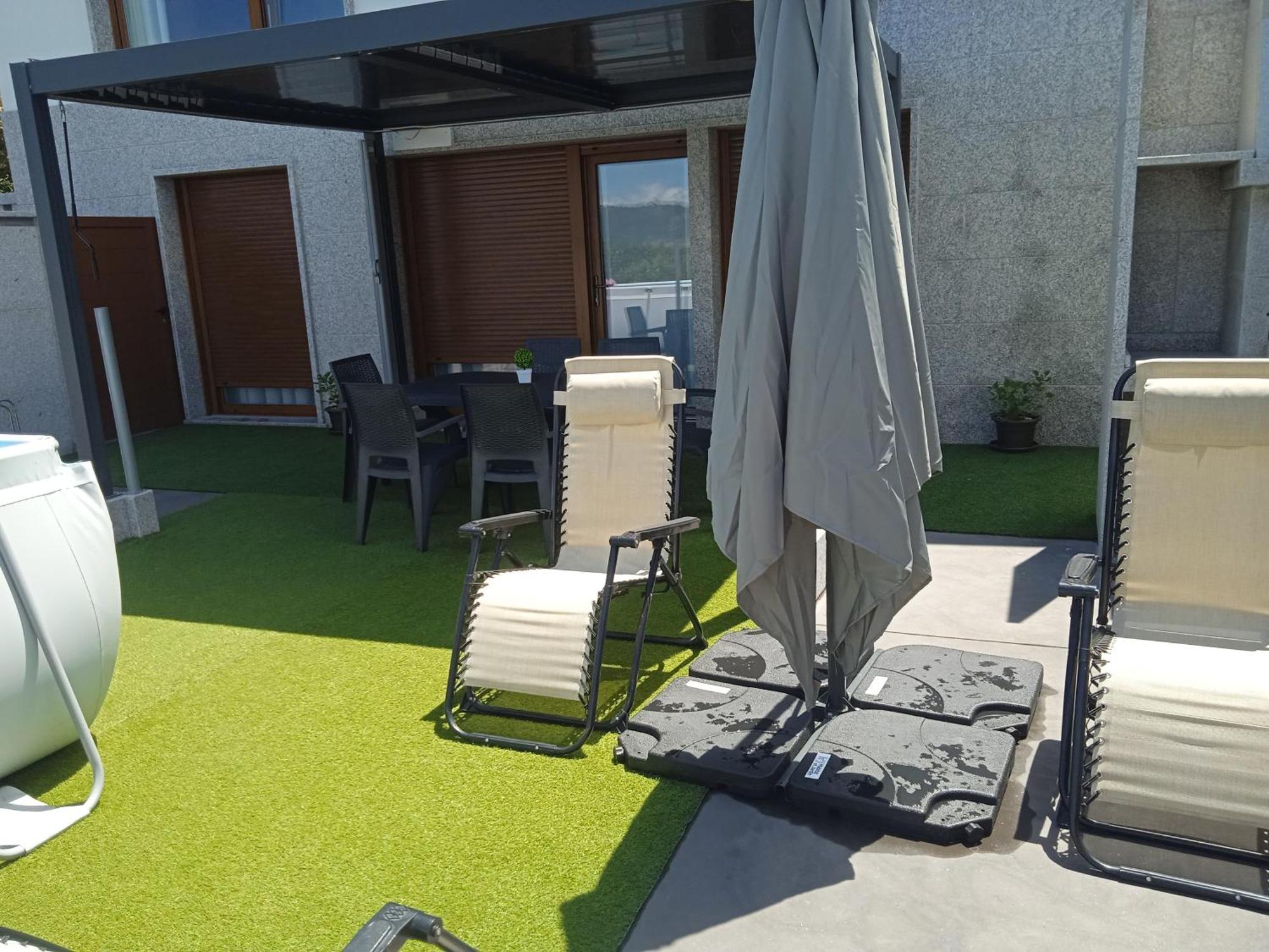 桑亨霍Casa Surf Lanzada别墅 外观 照片
